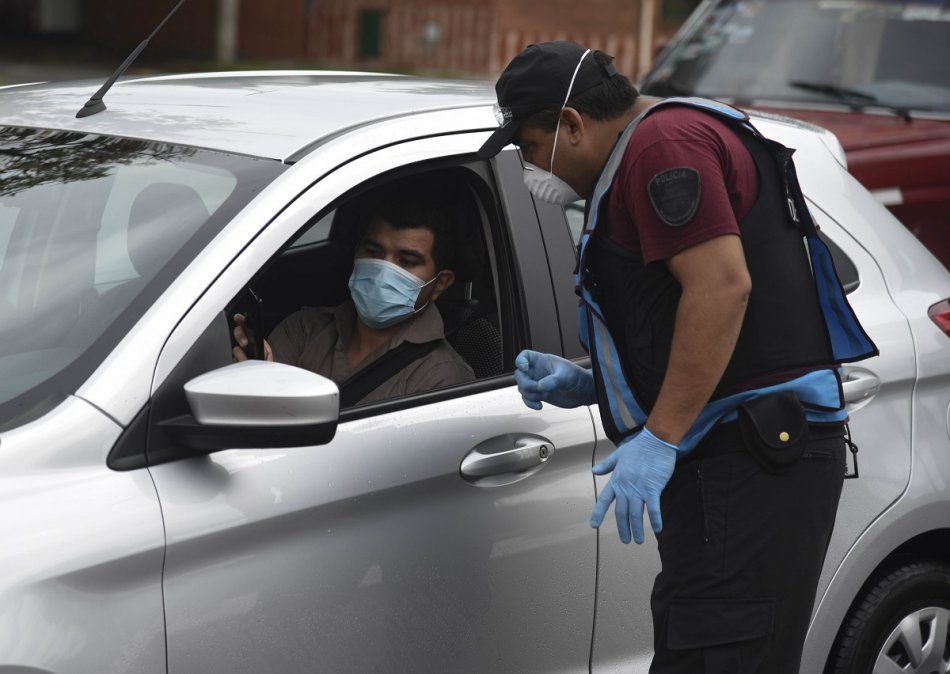 Controles de la Policía de la Ciudad de Buenos Aires durante el fin de semana largo de marzo.
