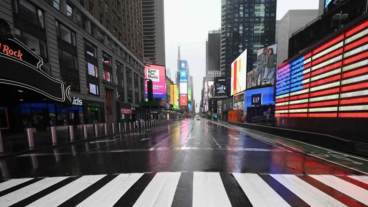 Nueva York, desolada por el coronavirus.