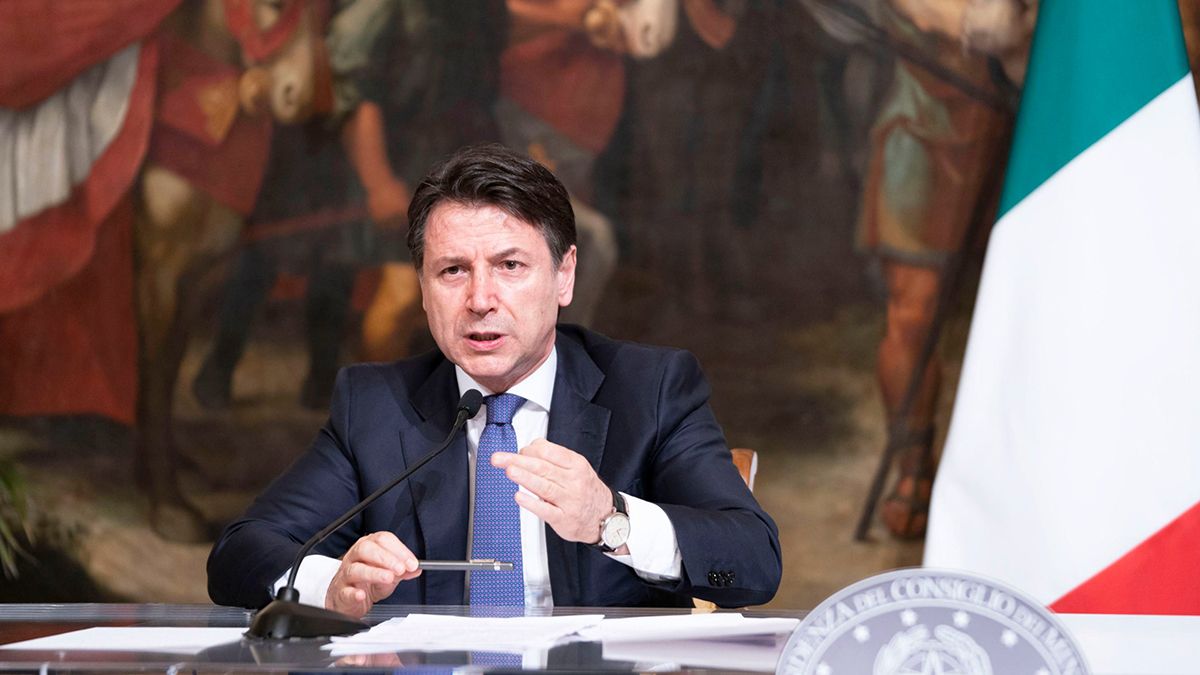 El primer ministro italiano, Giuseppe Conte.