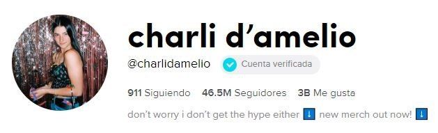 Charlie D’amelio (Instagram/@charlidamelio)