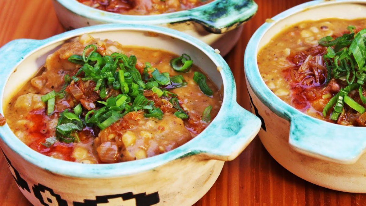 Locro tradicional. Locro tradicional.