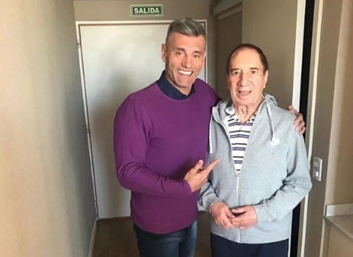 Goycochea fue a visitar al Doctor Bilardo en septiembre.