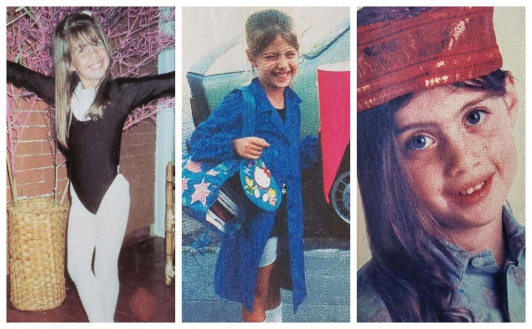 La pequeña Wanda Nara ni se imaginaba que iba a ser una persona super famosa.