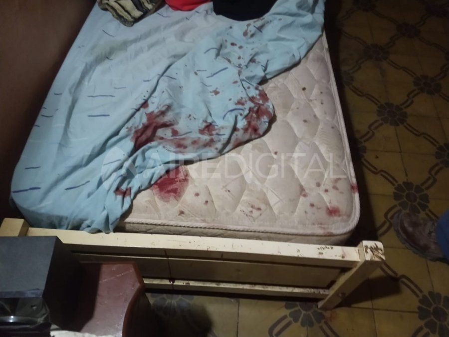 El cuarto de la mujer agredida