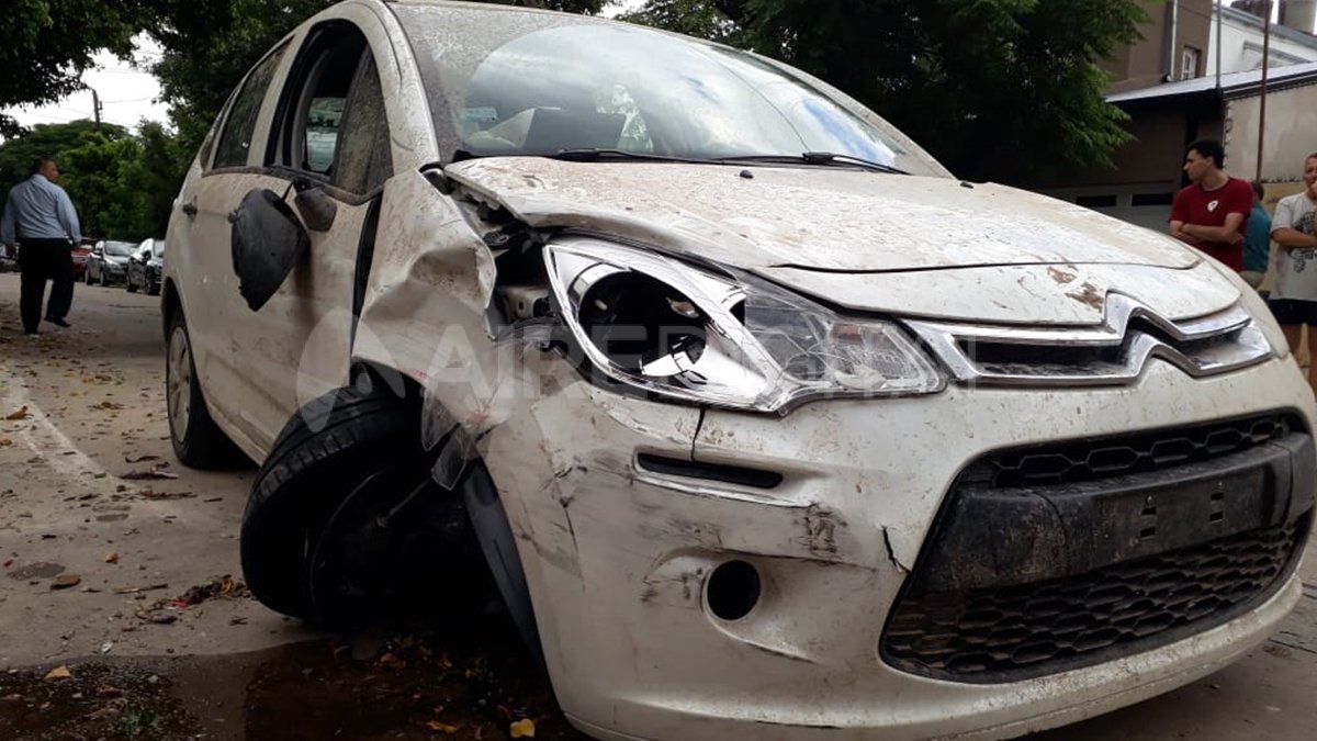 El automóvil de las víctimas fue utilizado por los ladrones para darse a la fuga. Fue recuperado a las pocas horas con Pereyra al volante.