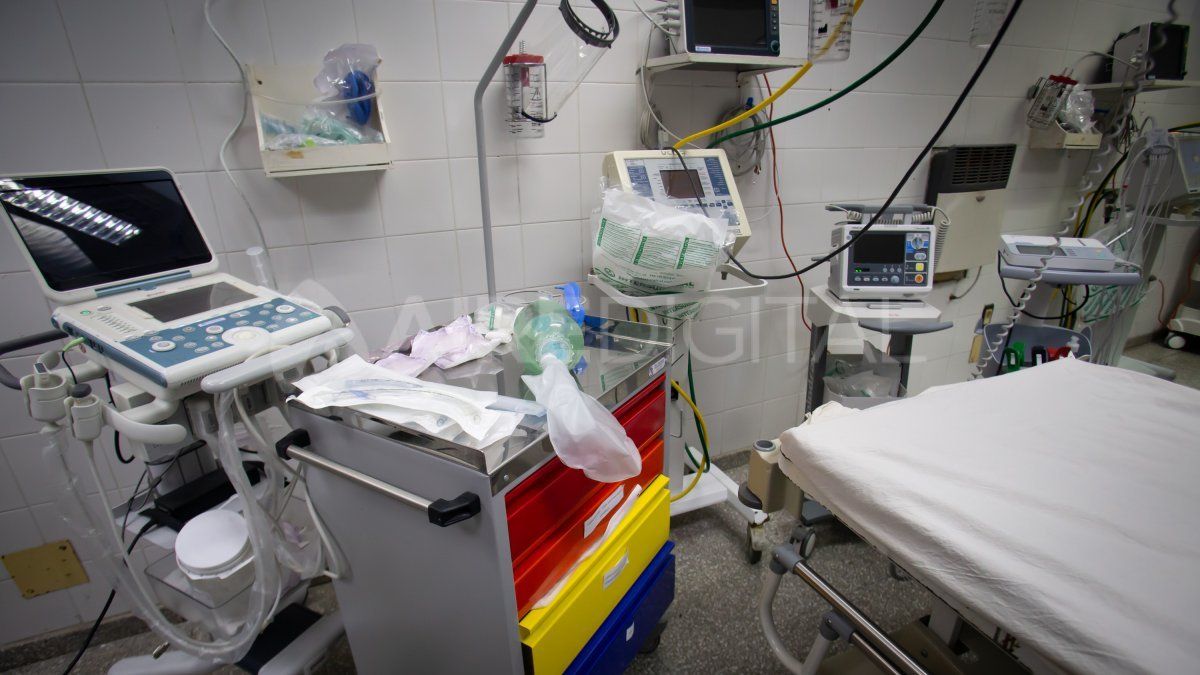 Los equipos listos para los pacientes que requieran cuidados críticos.