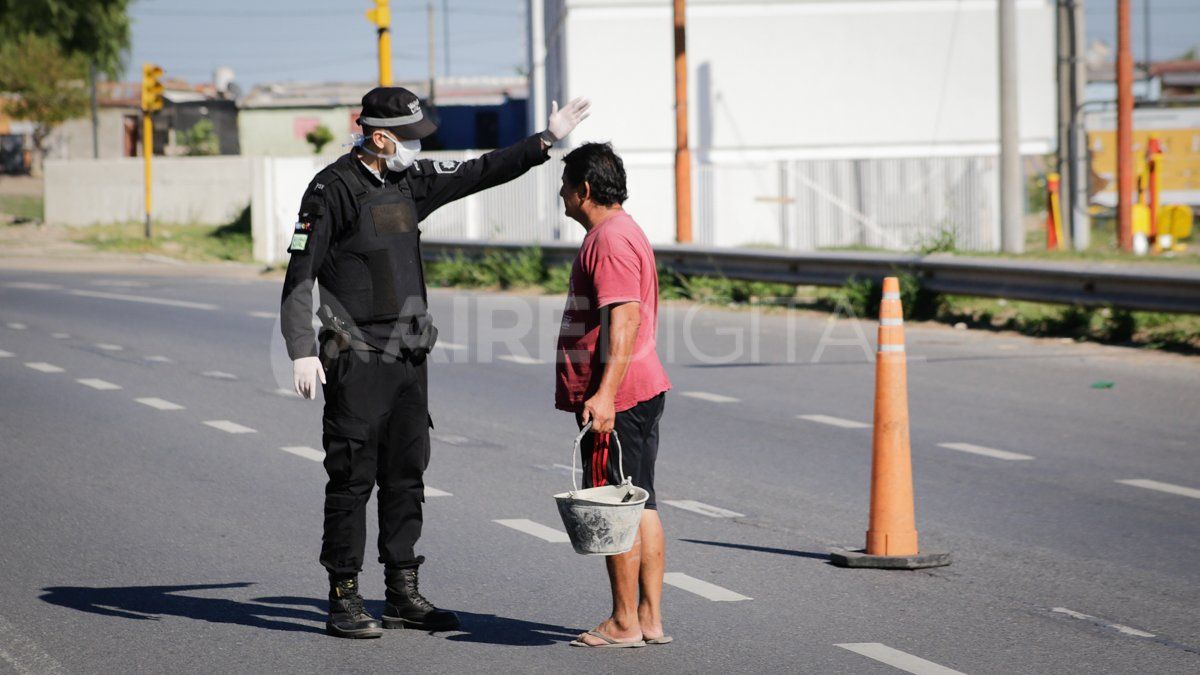 Cuarentena obligatoria en Santa Fe.