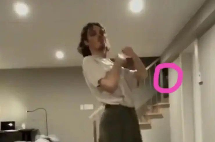 Los seguidores de Reu señalaron la extraña aparición y él en principio no sabía de lo que le hablaban.