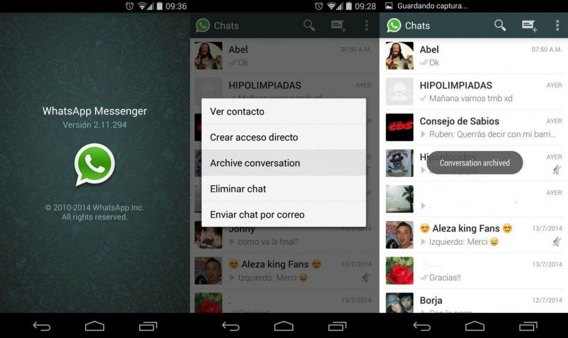 Whatsapp Cómo Ocultar Un Chat De Whatsapp Sin Borrarlo 6137