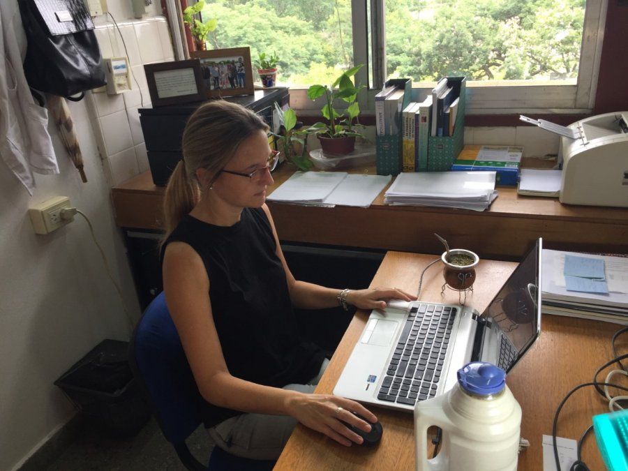 Las nanopartículas de plata para frenar el coronavirus tienen entre 10 y 20 nanómetros. Como para tener una idea de la escala en la que se trabaja, un milímetro tiene 1.000.000 de nanómetros. En otras palabras, se trata de la millonésima parte de un milímetro.