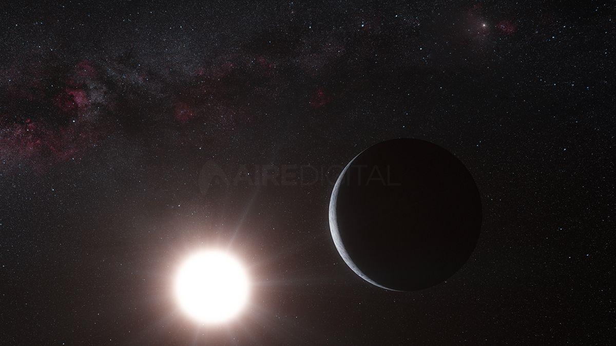 Próxima Centauri es la estrella más cercana a la Tierra después del Sol. Está a 3,4 años luz de la Tierra.