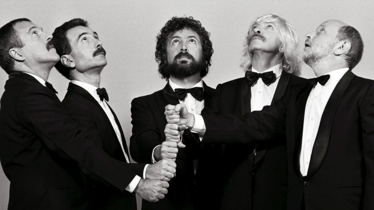 Todos los integrantes de Les Luthiers