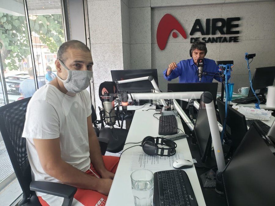 Walter Sueldo, papá del pequeño Francisco