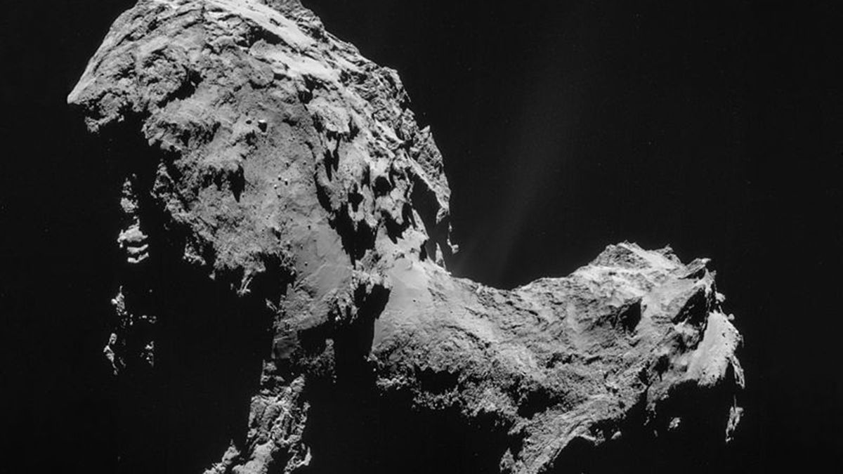 El cometa 67p/c-g.