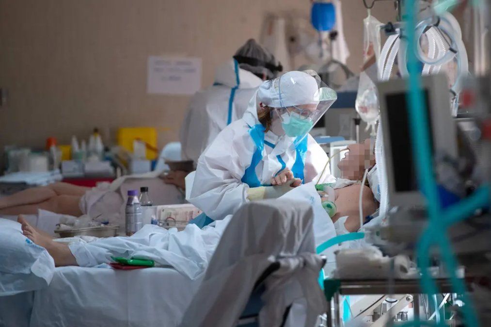 Ya son 22.524 los fallecidos desde el inicio de la crisis sanitaria Fuente: AFP