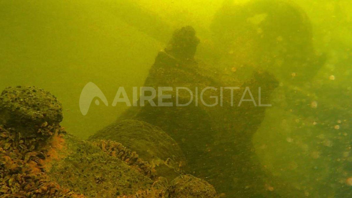 Registros del barco hundido a principios del siglo XX.