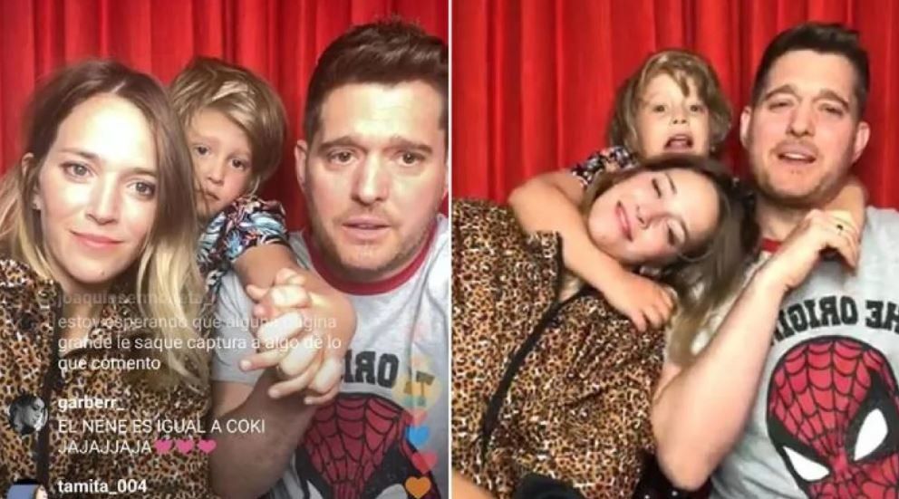 Los seguidores de Luisana y Bublé aseguraron que el nene es igual a Coki Argento.