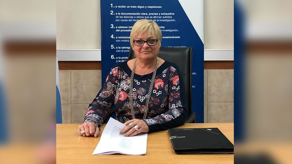 La fiscal Favia Burella está a cargo de la sección de Violencia de Género, Familiar y Sexual de la Unidad Fiscal San Cristóbal.