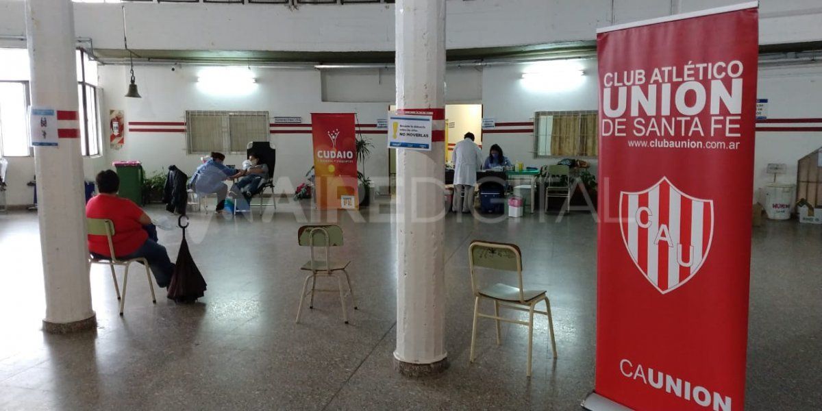 En el Club Union, Cudaio realiza una campaña de donacion de sangre, con turno previo y respetando las medidas de distanciamiento social y seguridad por la pandemia.