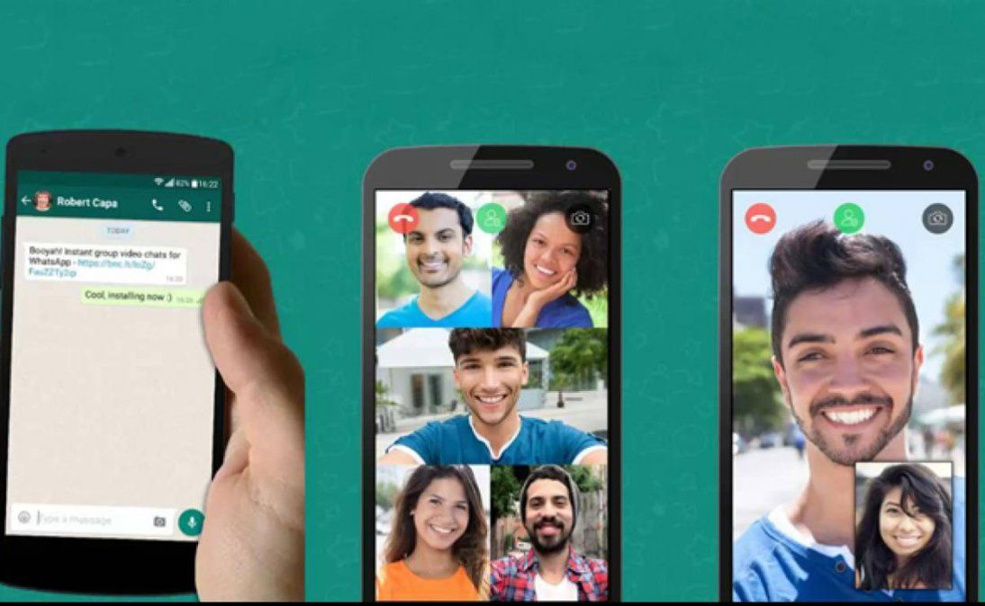Sigue el paso a paso para hacer videollamadas grupales en WhatsApp