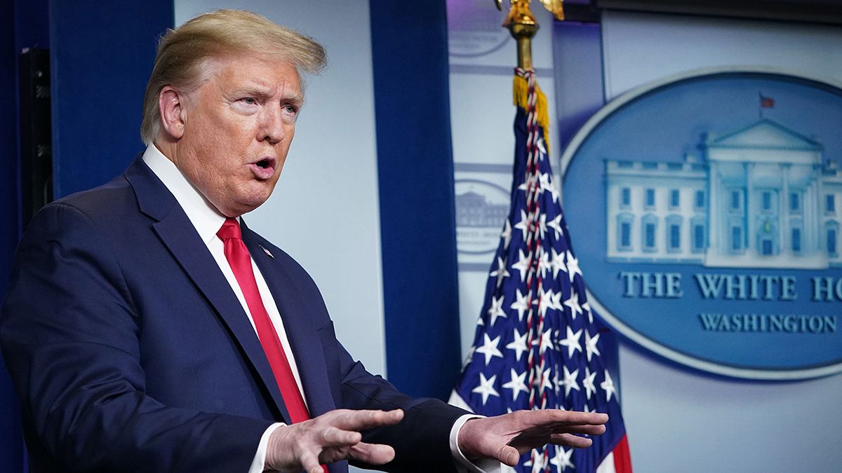 El presidente de Estados Unidos, Donald Trump.