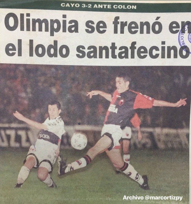 El partido de ida había finalizado a favor de Colón por 3 a 2. Foto: Archivo Marco Ortiz.