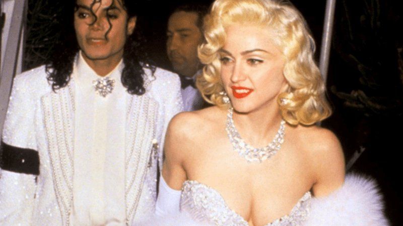 Pero esta es la verdadera foto de Michael Jackson con nada más y nada menos que, Madonna