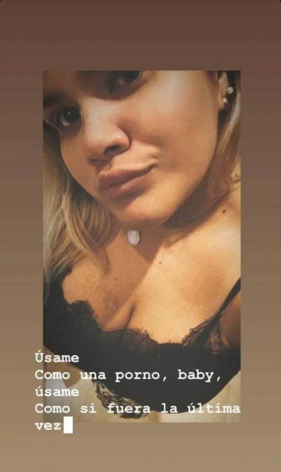 Morena Rial, una bomba suelta en Instagram.