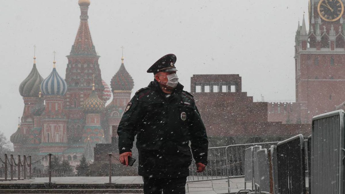 El coronavirus impacta en Rusia y aumentan los casos.