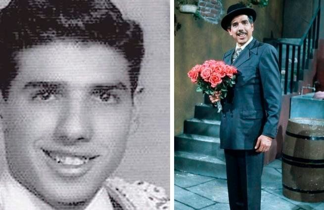 El profesor Jirafales era interpretado por Rubén Aguirre. Falleció a los 82 años en junio de 2016.