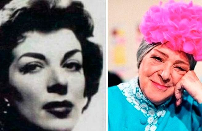 María de los Ángeles Fernandez Abad, mejor conocida como Angelines Fernández, fue una actriz mexicano-española quien en su juventud luchó junto a la República en la Guerra Civil Española. Tras la victoria franquista, en 1947 se radicó en México, en donde se hizo actriz y se nacionalizó mexicana. Se hizo famosa por interpretar a Doña Clotilde,