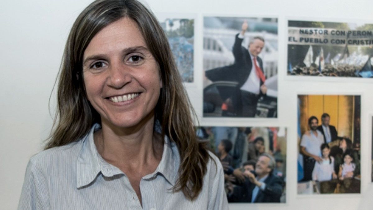 María Fernanda Raverta, al frente de la Anses, proviene de La Cámpora.