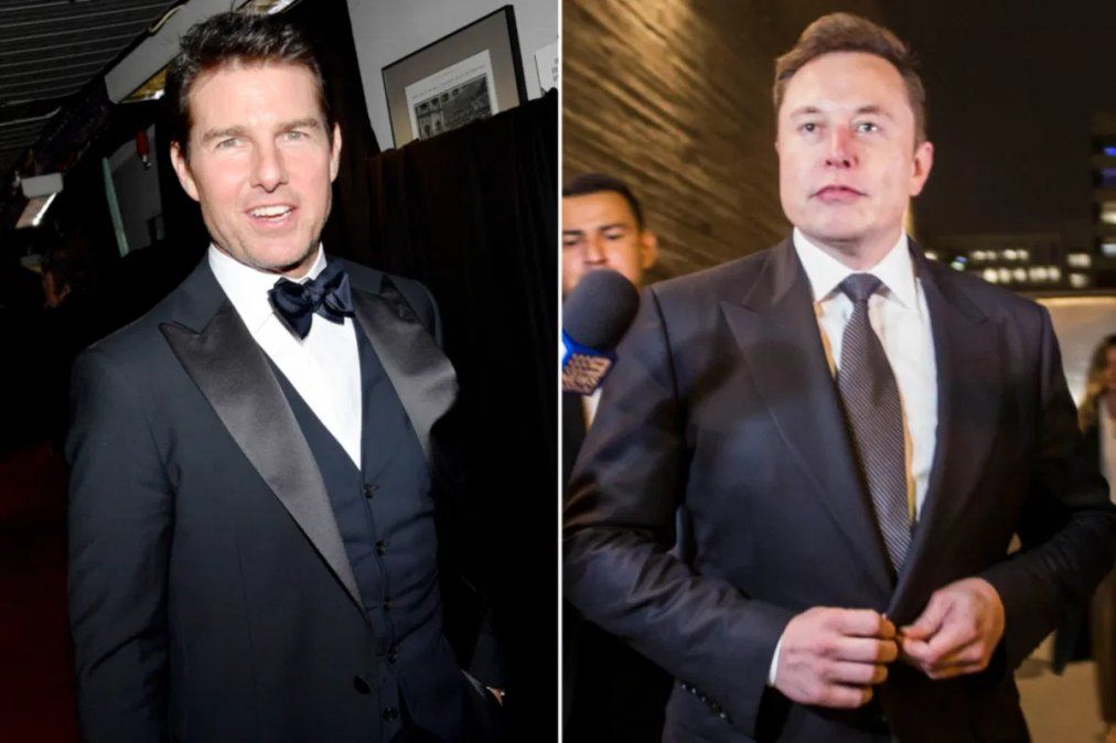 Tom Cruise y Elon Musk