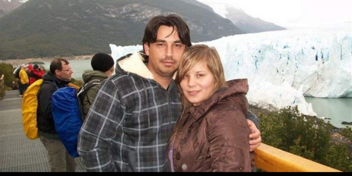 El policía Pablo Alejandro Núñez de 36 años, quien para la jueza penal de Puerto Santa Cruz, Noelia Ursino, fue el autor del femicidio, junto a la víctima, Jésica Minaglia, asesinada en abril pasado en su casa.