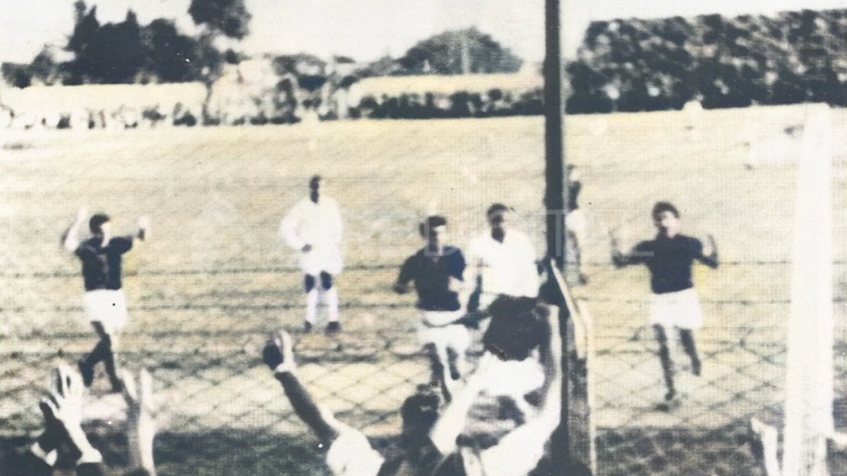 Serenotti encaró y Fernando López estableció la igualdad a los 6 minutos del segundo tiempo.