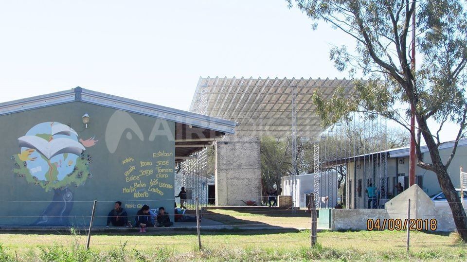 La Escuela de la Familia Agrícola (EFA) ubicada en el kilómetro 30 de la Ruta Nacional N°98 en días normales sin pandemia del coronavirus.