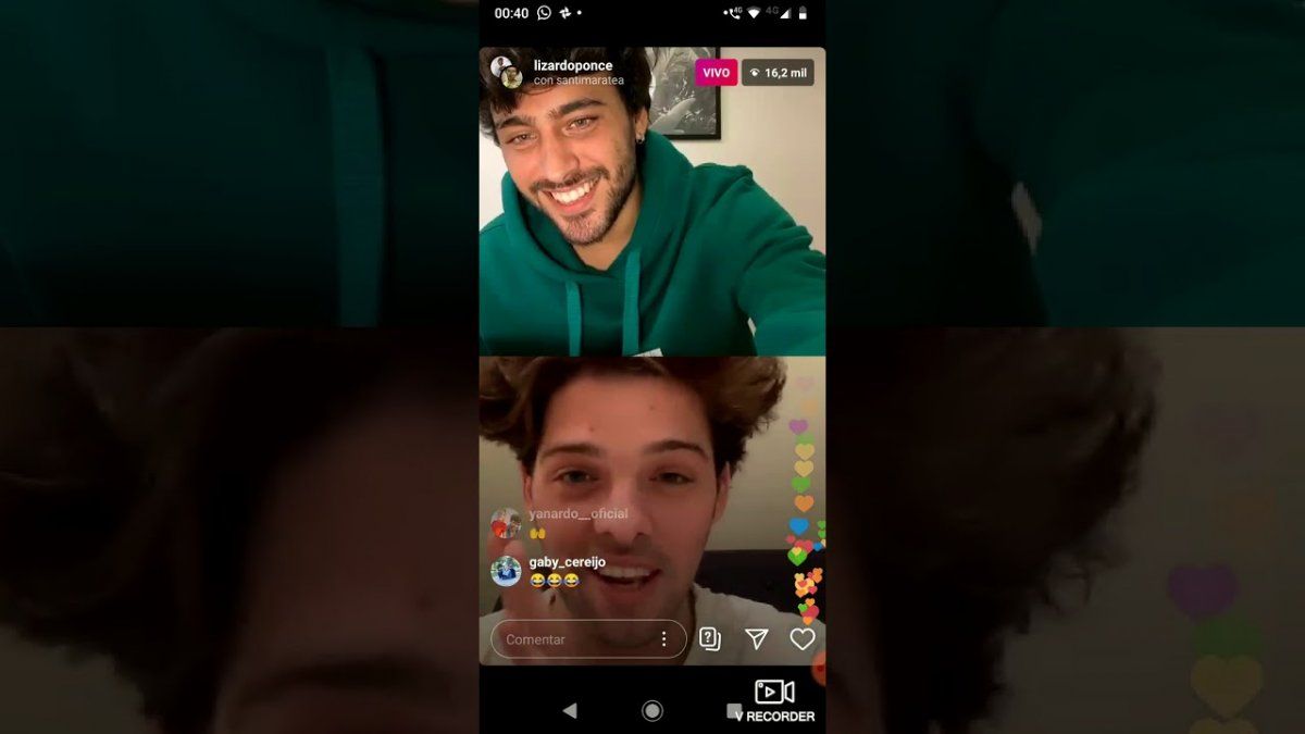 Lizardo y Santi Maratea se convirtieron en un fenómeno de redes 