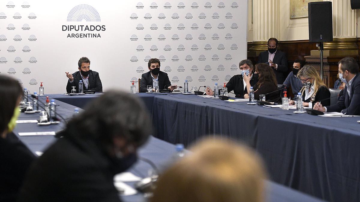 Diputados sesiona este miércoles a la tarde en forma virtual.