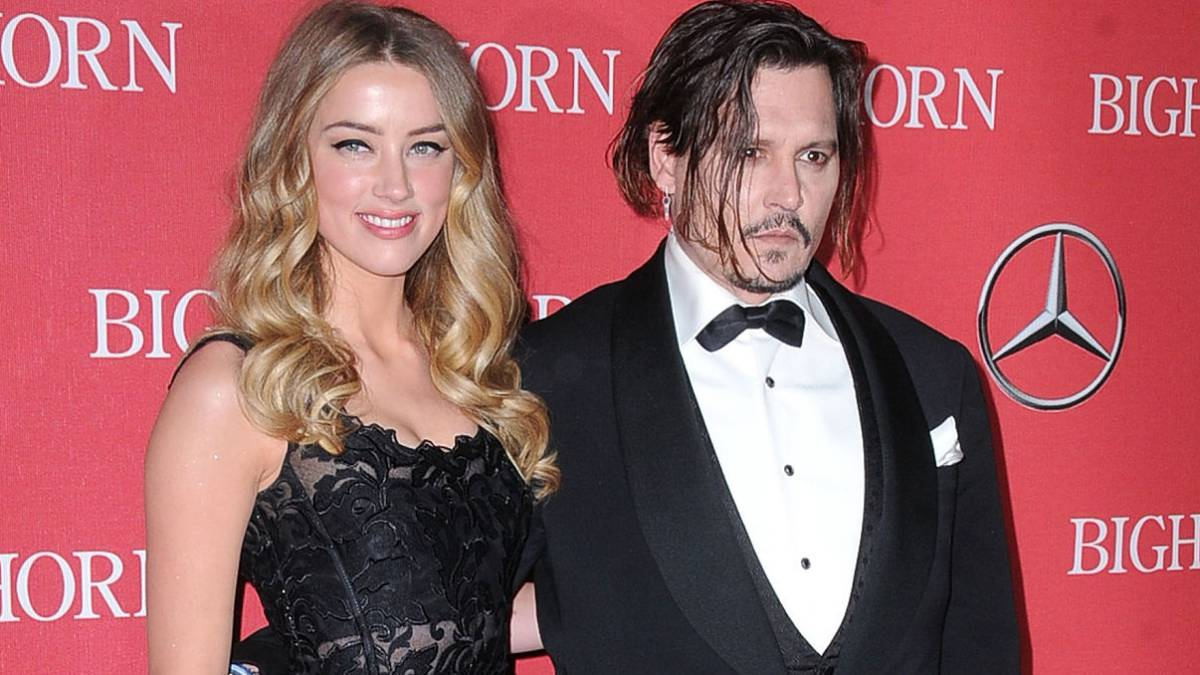 Johnny Depp y Amber Heard