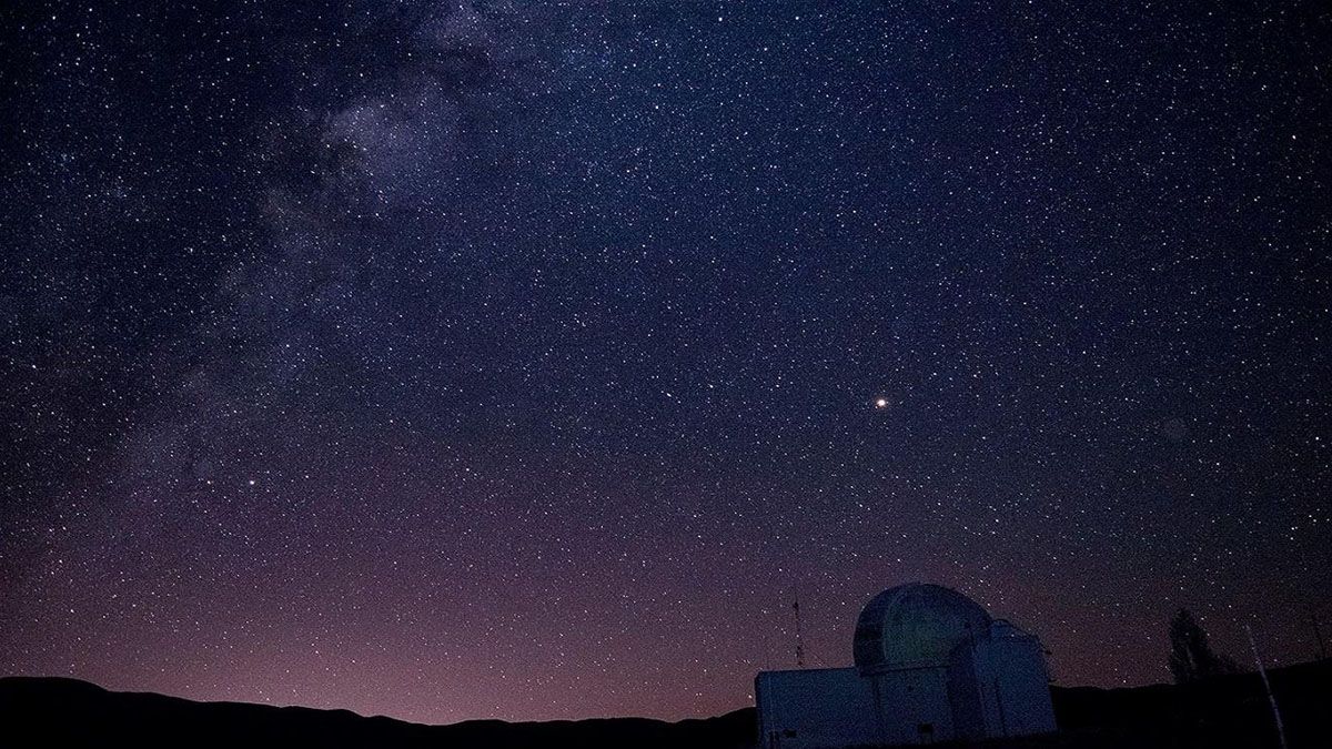 Observatorio El Leoncito, en Barreal (San Juan).