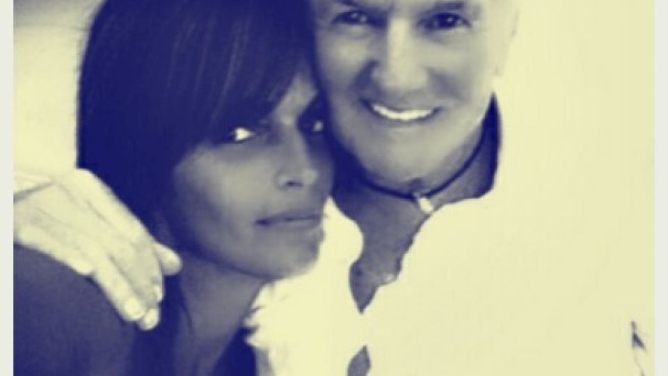 Sergio Denis y Verónica se conocieron porque vivían en el mismo edificio.