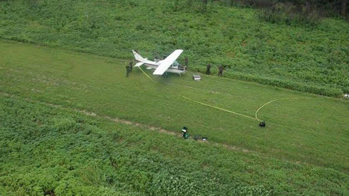 La Gendarmería llamó a este operativo venado blanco y fue complejo de realizar por lo inhóspito del lugar.