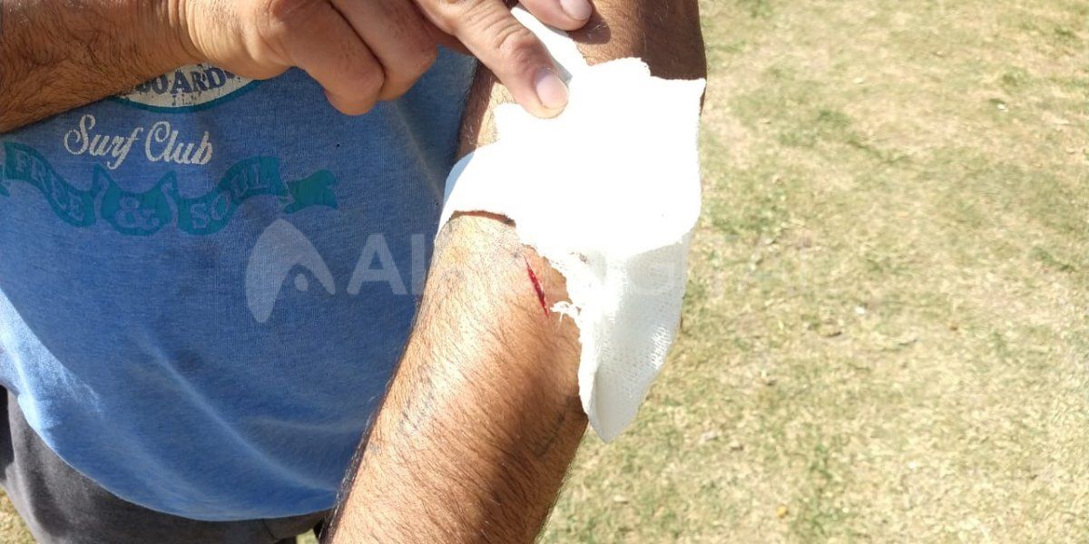 José, el remisero víctima de un violento ataque.