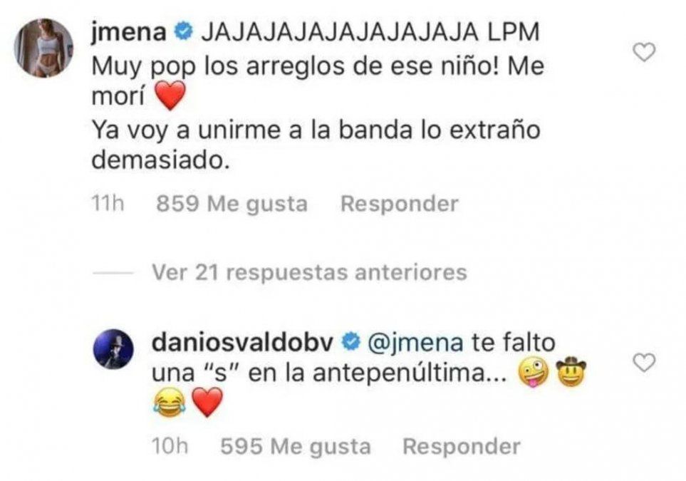 Daniel Osvaldo quiere recuperar a Jimena Barón.