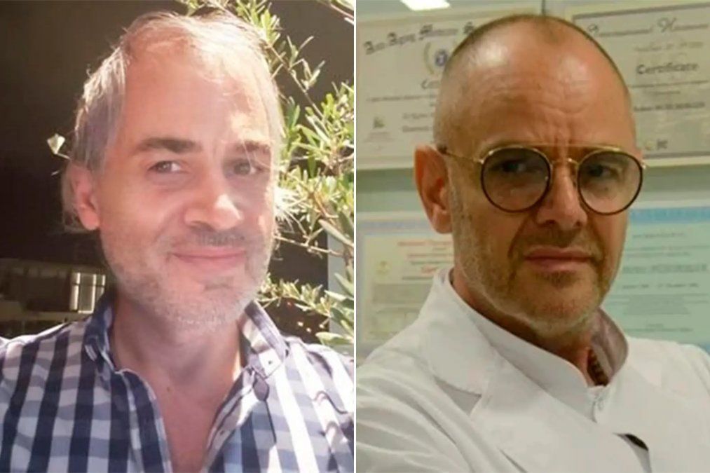 Alejandro Pugliese junto a su ex, Mühlberger 