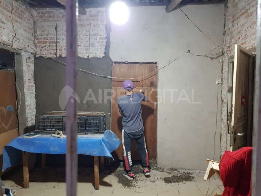 El proceso de revocar las paredes