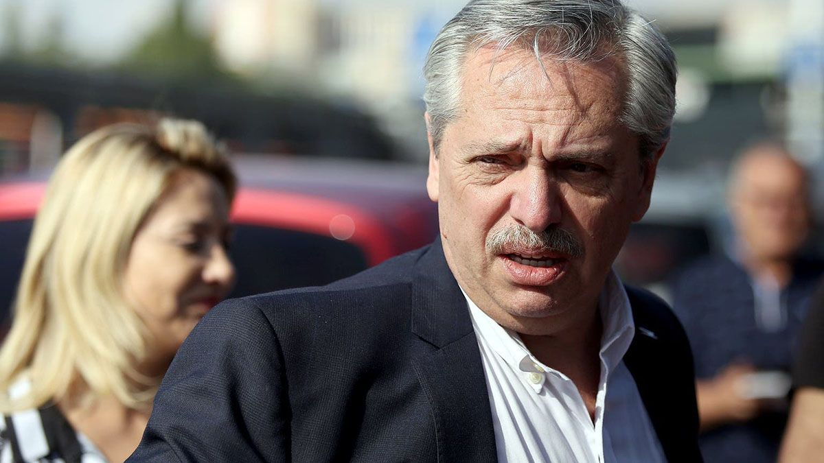 El presidente Alberto Fernández.