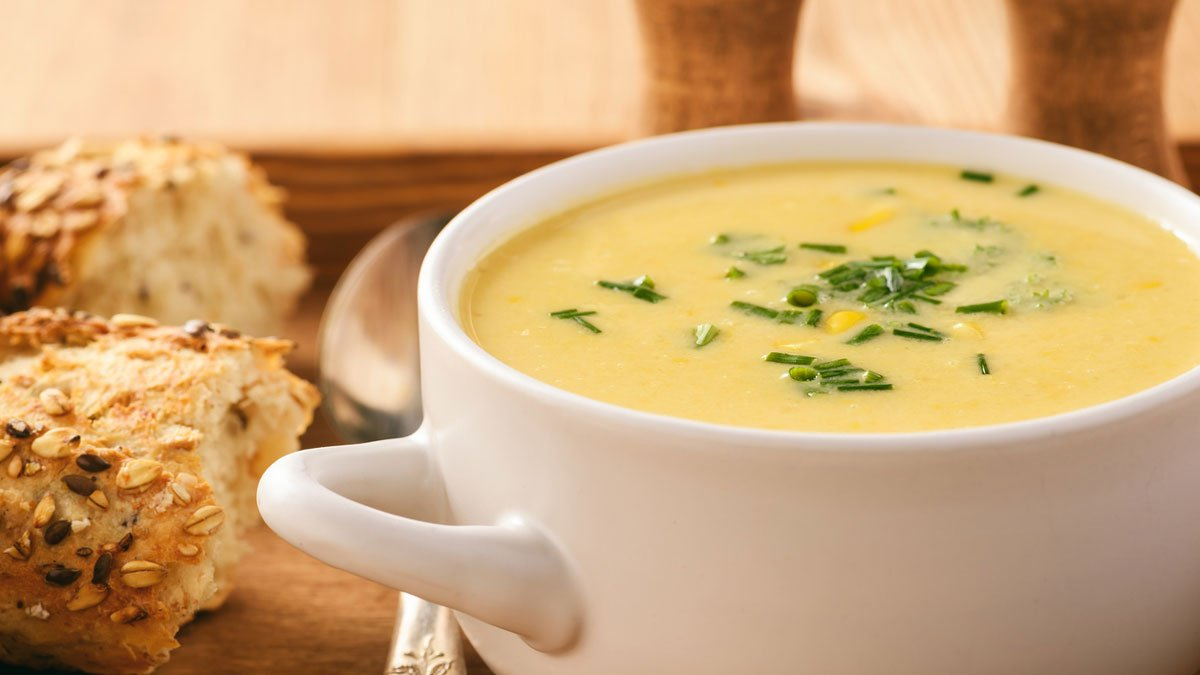 Sopa de choclo cremoso
