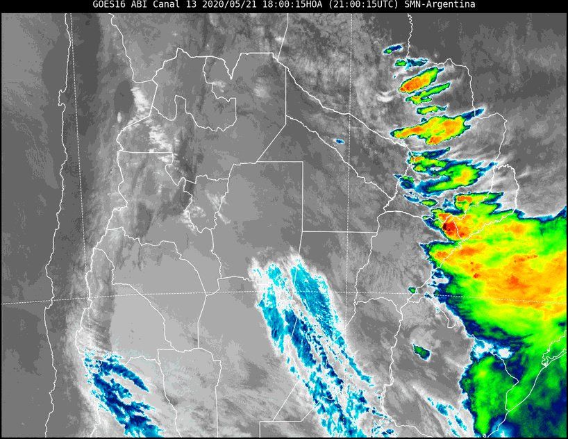Este viernes la inestabilidad continuará en la región, pudiendo ocurrir principalmente lloviznas, no se descarta que de forma localizada pueda ocurrir algún chaparrón intenso. Las temperaturas continuarán en descenso, se prevé una mínima de 11° de mínima y 14° de máxima.