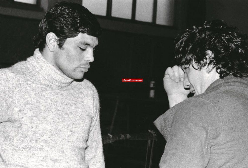 Galíndez (izquierda) y Bonavena (derecha) eran grandes amigos. El destino le tendría aparejado cartas distintas el 22 de mayo de 1976.